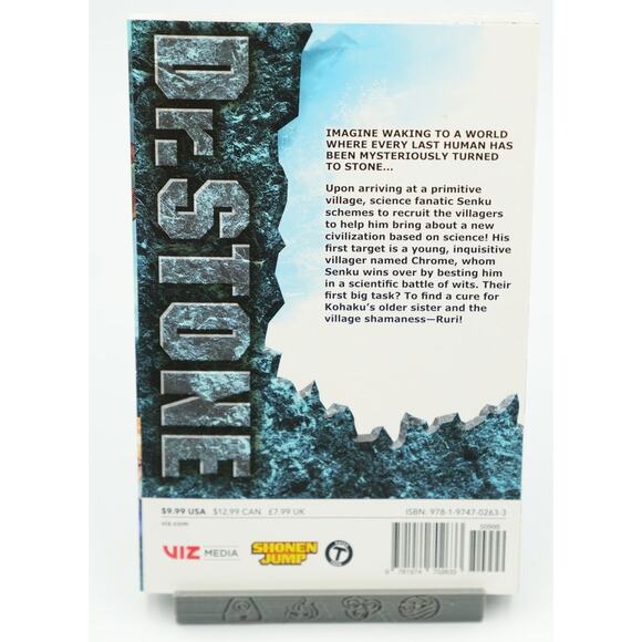 Dr. Stone Manga Vol 1–3 English Set by Riichiro Inagaki VIZ Media Shonen - Picture 8 of 8